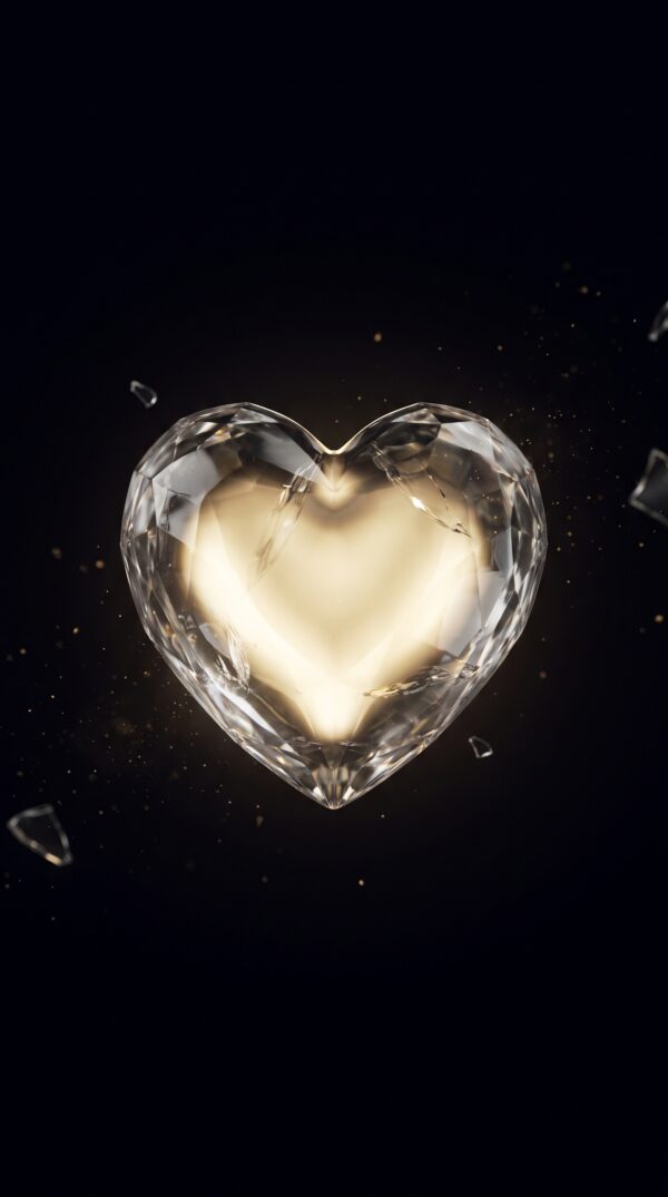 Crystal Heart Wallpaper